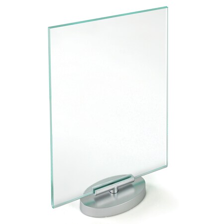 Azar Displays Two-Sided Revolving Acrylic Sign Holder Frame 8.5"W X 11"H, PK2 252942